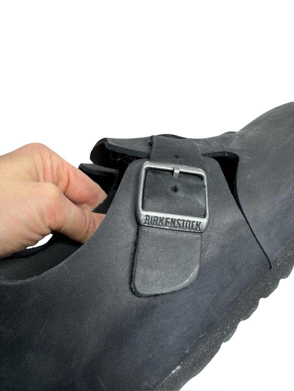 Birkenstock | London Clog in Black Oiled Leather 40 - Picture 7 of 9